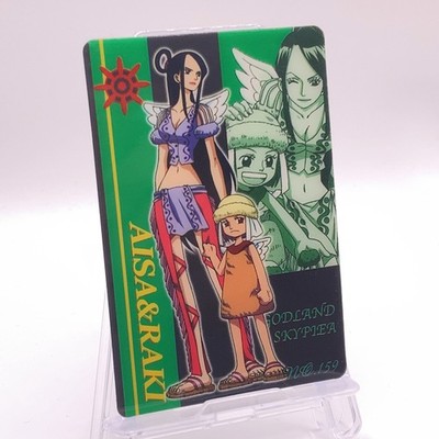 Aisa Raki One Piece Trading Card Gummy Bandai Anime Japan 2004 No. 159
