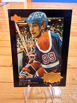 Wayne Gretzky	1995-96 Upper Deck Record Collection Most Points in Playoff Year
