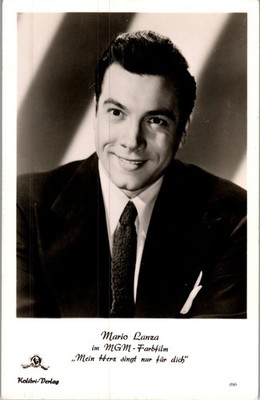 Photopostkarte Mario Lanza Lanza, Mario :