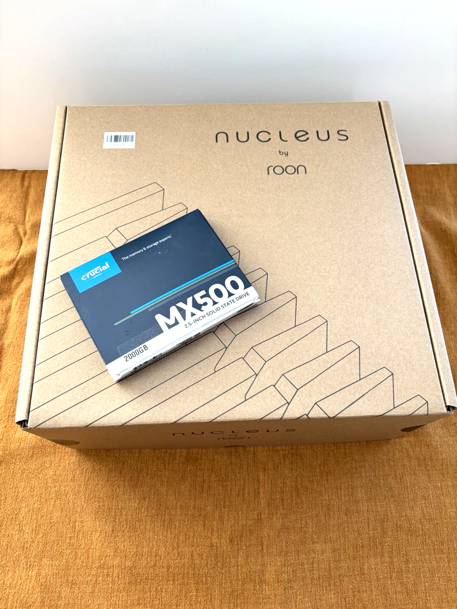 その他 Roon Nucleus rev B + 1TB SSD Roon Nucleus rev B Music Server With 1TB Internal Storage Plus New