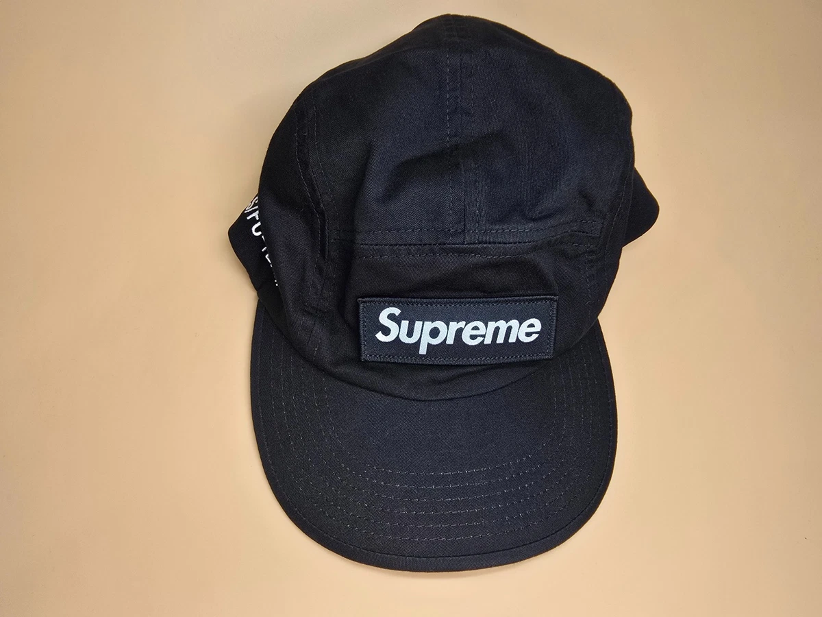 Supreme Wool Camp Cap Supreme Panel Cap Black Supreme Black Panel
