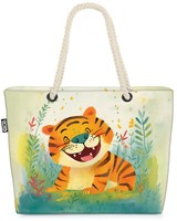 Tiger Kinder Safari Afrika Beach Bag Dschungel Kind Safari Tiger Katze PlüSchti