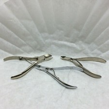 3 Manicure Tools Scissors Cuticle Nippers