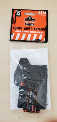 Ergodyne Sicherungsriemen, Handgelenk, für Karabiner Squids 3114 schwarz