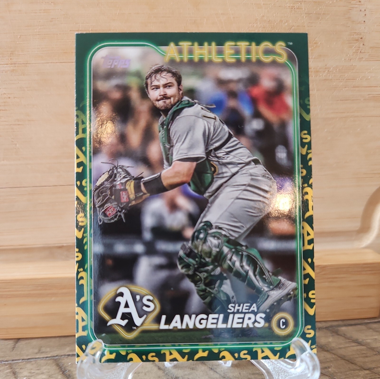 2024 Topps Series 1 - Team Color Border #278 Shea Langeliers