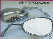 For YAMAHA XV 1700 Road Star Warrior - Left Mirror - 6986834