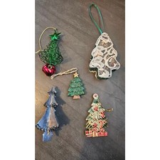 Christmas Tree 5 pack Christmas ornaments