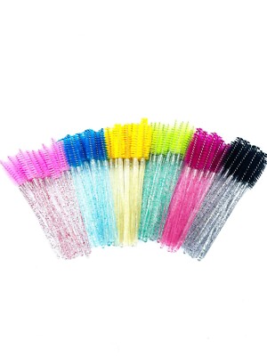 Einweg Mascara Stäbe Wimpernbürsten Brauen Wimpernverlängerung Spoolie Applikator