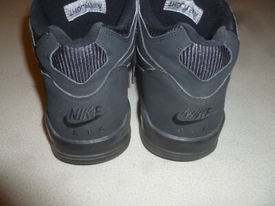 NIKE AIR FLIGHT 89 TRIPLE BLACK 306252-013 MENS BASKETBALL
