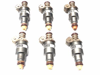 SET OF 6 BOSCH FUEL INJECTOR 1988-1992 EAGLE 3.0L 1982-1987 BMW 2.7L