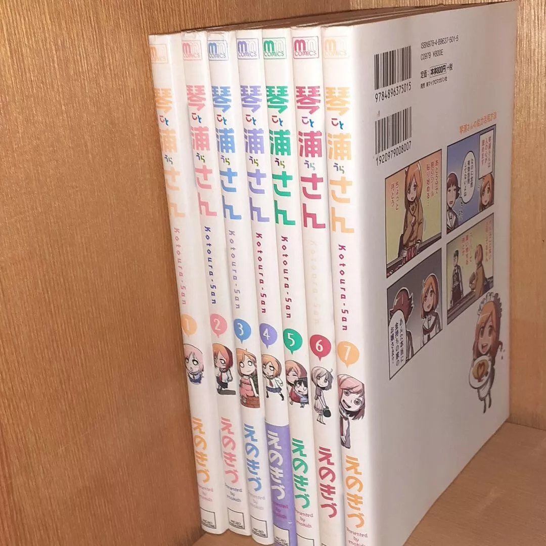 Kotoura-san Manga, Complete Set 1-7, Japan Lot