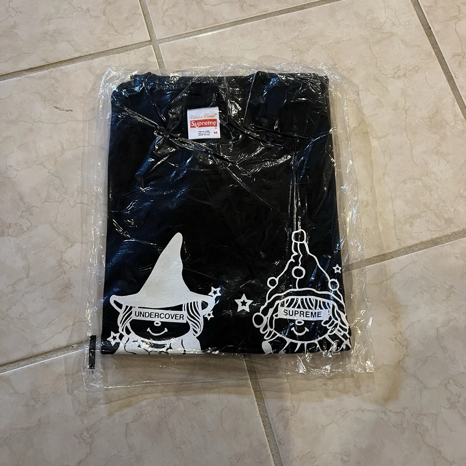Rare Supreme X Undercover Doll T Shirt Black F/W 16 Brand New Size M