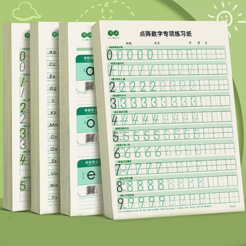 Handwriting English Calligraphy Paper Letter Copybook  Stationery - Picture 1 of 11