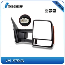 Right Passenger Side Mirror Tow Power Heated Signals For Toyota Tundra 2007-2016