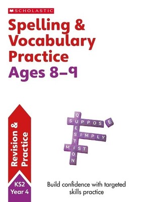 Pam Dowson Spelling and Vocabulary Practice Ages 8-9 (Paperback) (UK IMPORT)
