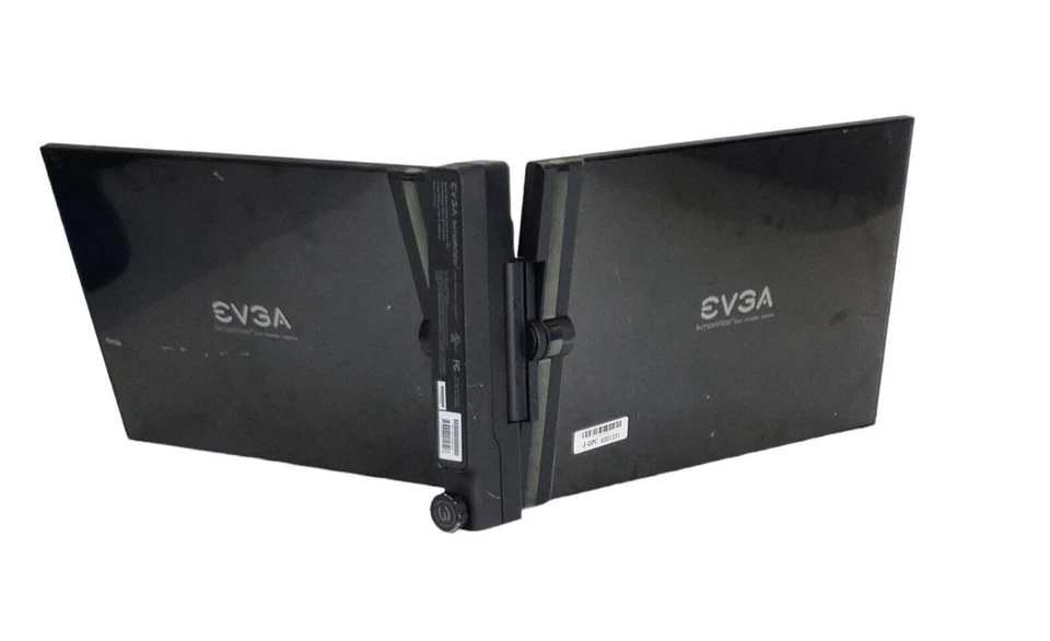 EVGA Interview 1700 17 inch Dual Monitor System No Monitor Stand No Charger - Image 3 of 4