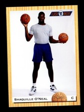 1992-93 CLASSIC DRAFT PICKS #104 SHAQUILLE O'NEAL FLASH BACKS ROOKIE RC MAGIC