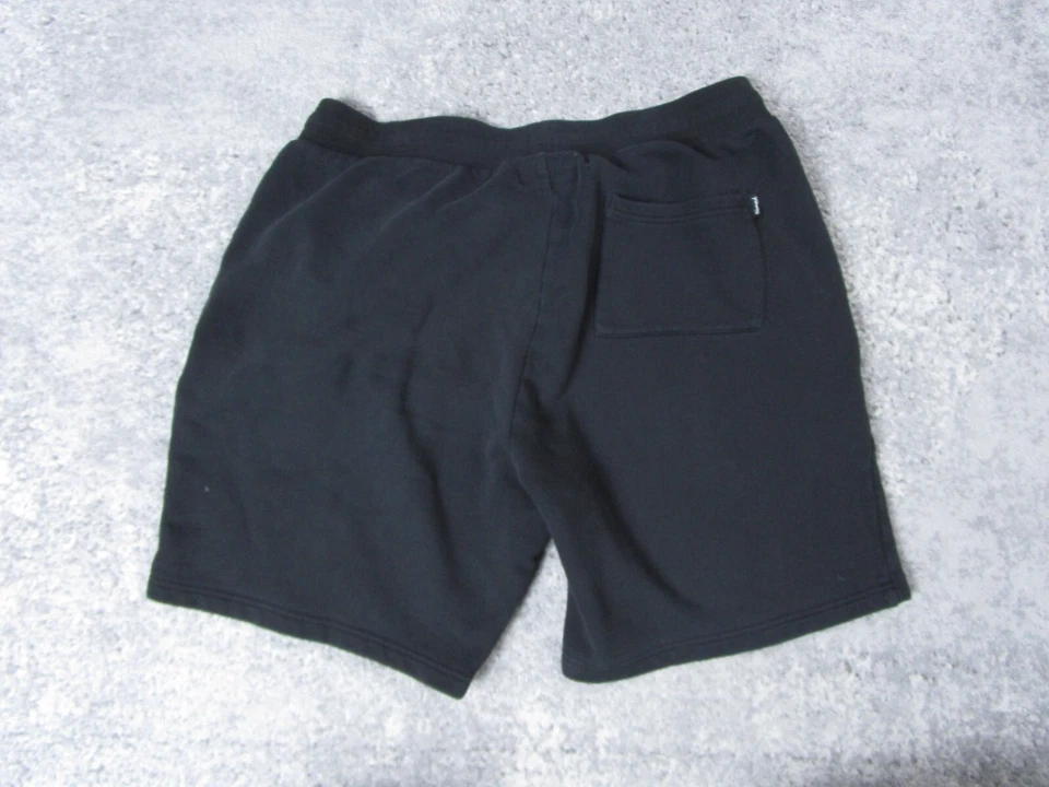 Pantalones Cortos Diamond Supply Co Para Hombres 2XL Sudor Negro Parte Inferior Sólida Ropa de Calle Informal Foto 2 de 4