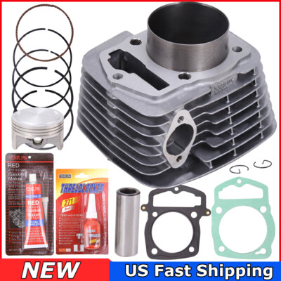For 2003-19 Honda SL230 XR230 CRF230F Cylinder Piston Top End Gasket Kit Rebuild