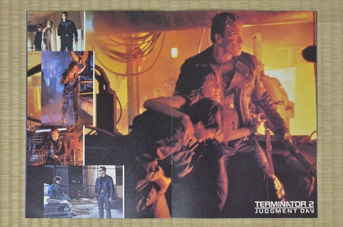 Terminator 2: Judgment Day Japan Filmprogramm 1991 Arnold Schwarzenegger - Bild 5 von 5