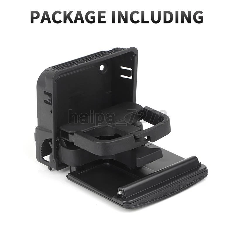 Apoyabrazos trasero plegable consola central portavasos para VW GOLF GTI MK5 MK6 2007-2013 Foto 2 de 4