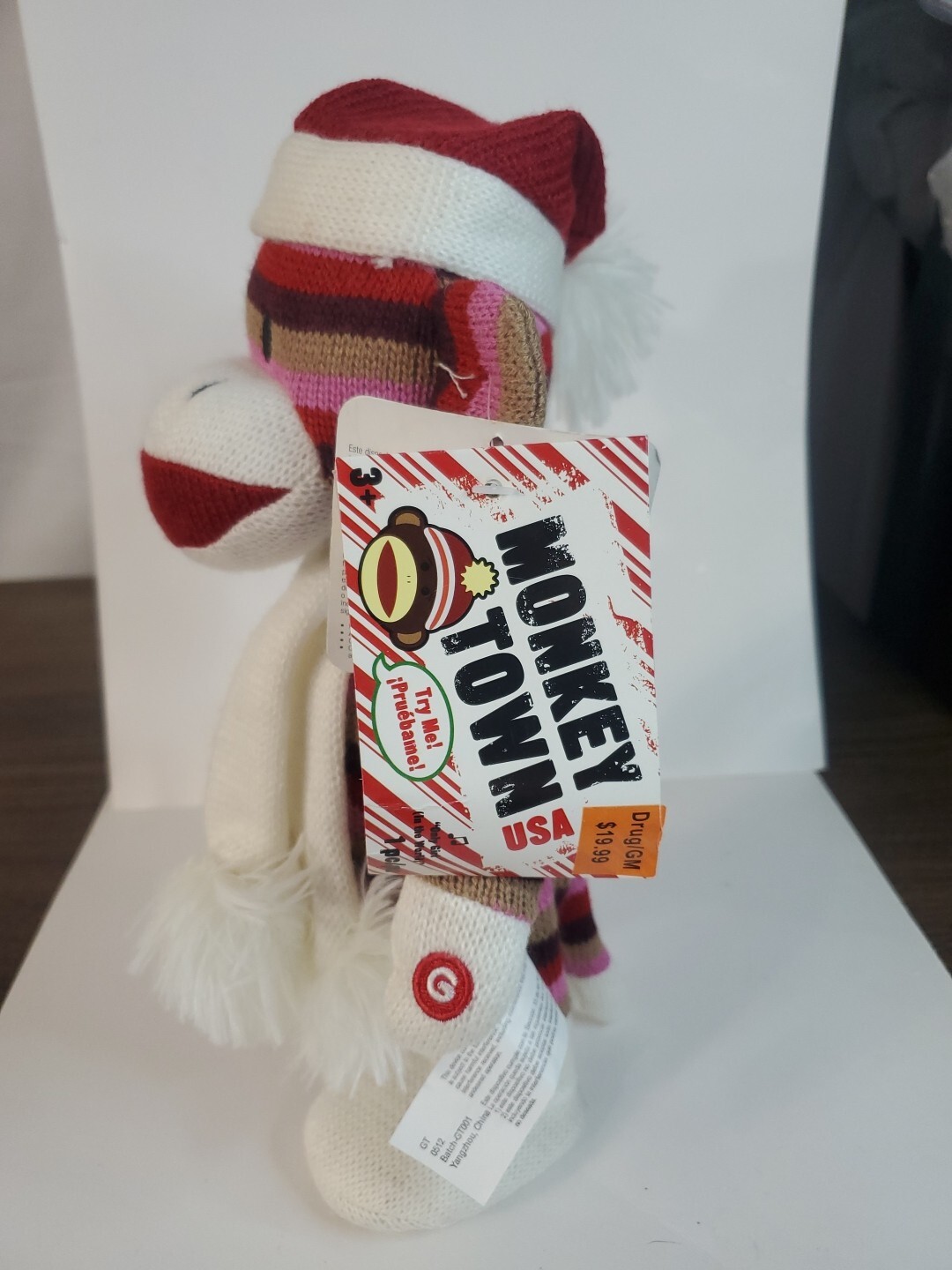 SAOLA Calzino da Canto Danzante Scimmia Gemma "Solo Ragazza al Mondo" Vacanze