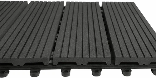 Deck Tile Decking Tile Garden Patio Balcony Interlocking Composite Decking Floor - Picture 7 of 9