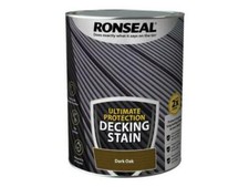 Ronseal Ultimate Protection Decking Stain Dark Oak 5 litre 39113