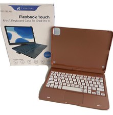 Flexbook ROSE Gold Open 6-in-1 Keyboard Case iPAD Pro 11 Typecase OPEN 69