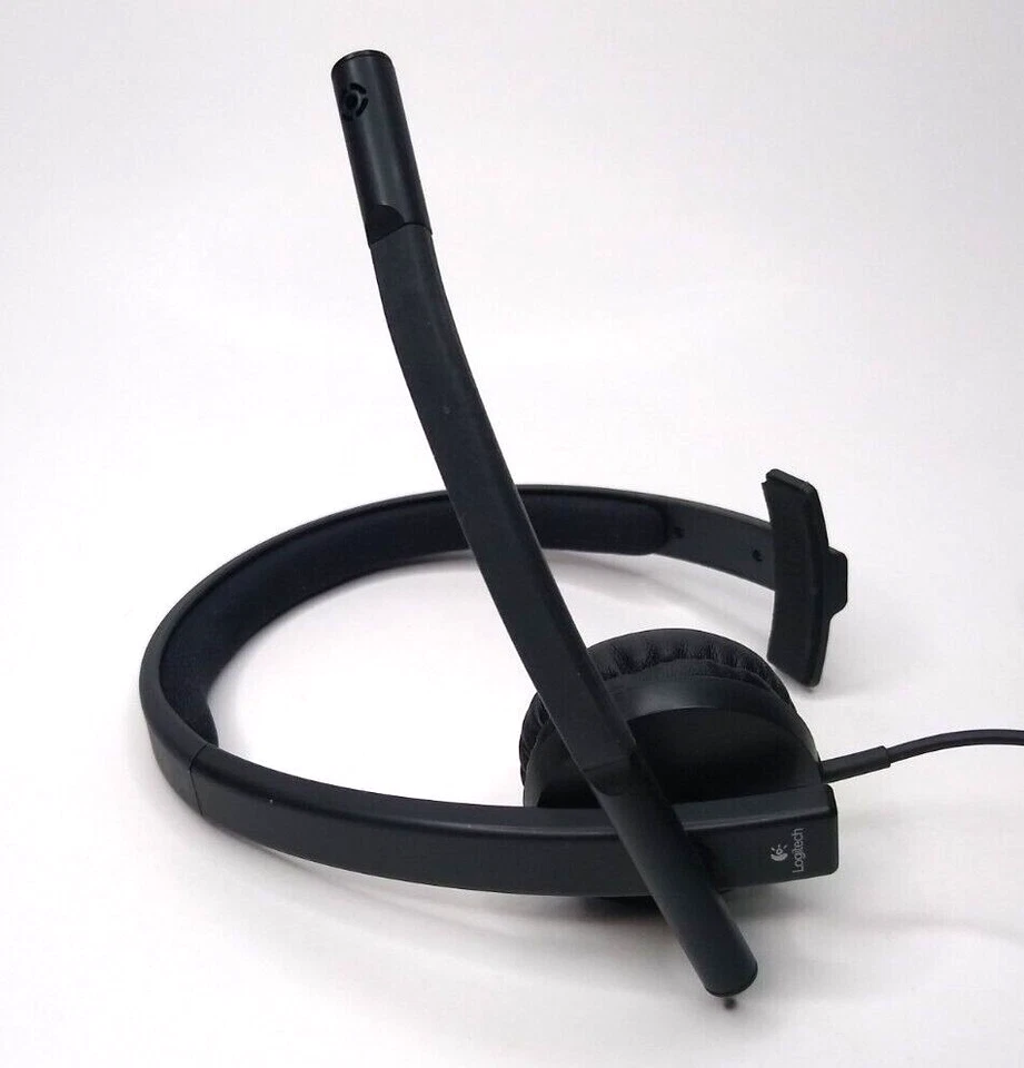 Logitech H570e A-00063 USB 2.0 Wired Online Mono Headset, Office Work Headset - Image 3 of 4