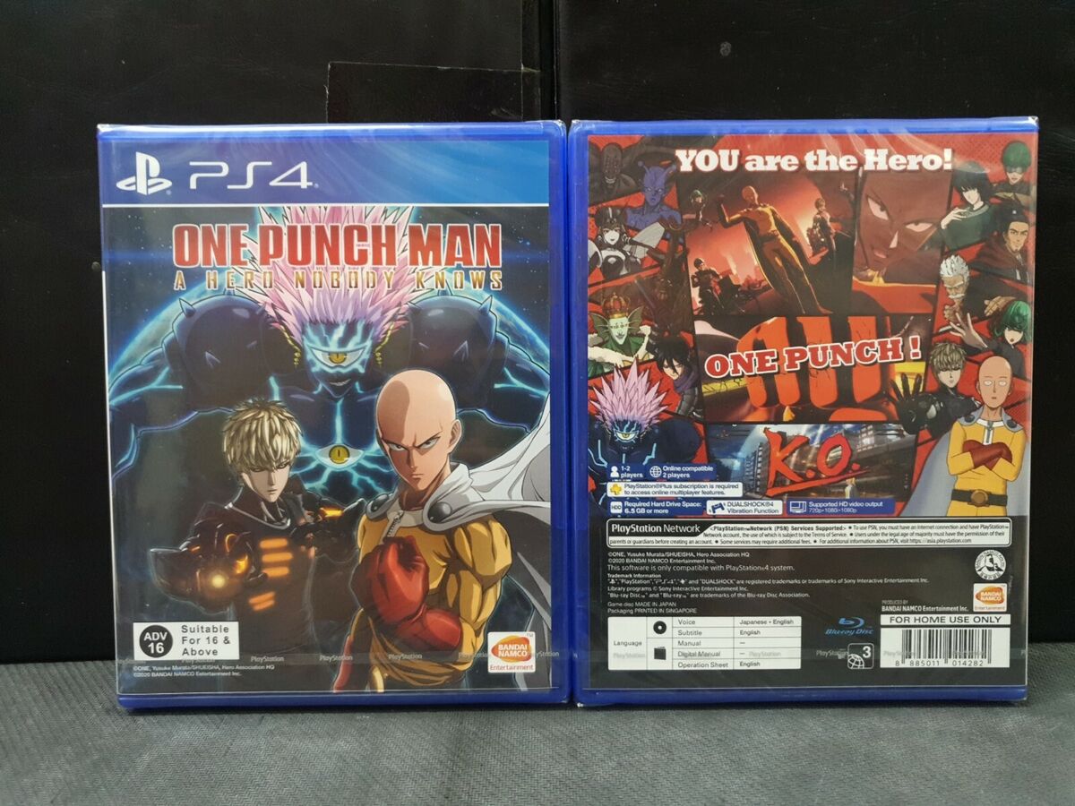 One-Punch Man: A Hero Nobody Knows Chega Sexta para PS4