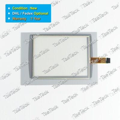 Touch Screen Panel Glass for TPI1291-002 Rev B Rockwell77158-183-52+Overlay  #W6