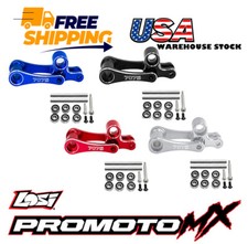 ALUMINUM 7075 KNUCKLE  PULL ROD LOS264001 FOR RC LOSI 1/4 PROMOTO-MX MOTORCYCLE