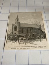 Hassall church built when the Queen came to throne never been completed c 1900