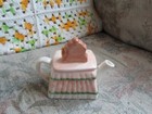 small dressing table teapot, with a couple of chips in the spout — photo 2