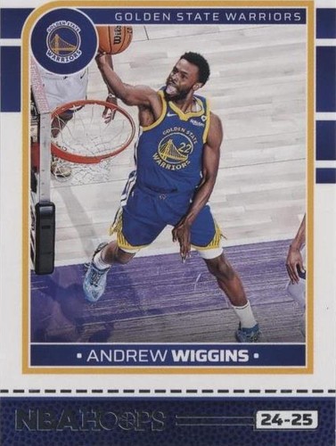 Panini NBA Hoops Blue Explosion Andrew Wiggins Base SSP/59 Color