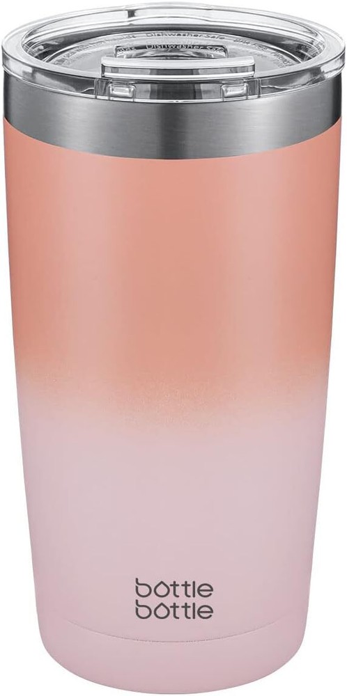 Tumbler 600ml Vacuum Insulated Lid Attached Stainless Steel Thermal Insulation P