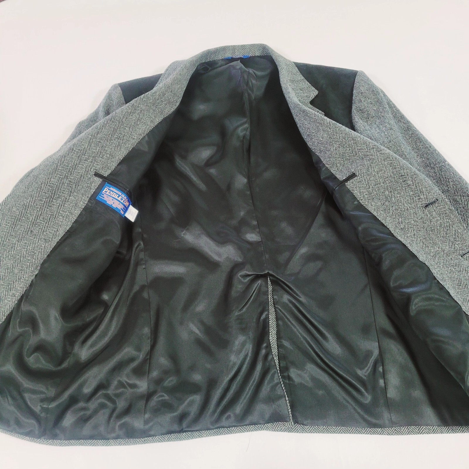 Pendleton Wool Blazer Herringbone Western Elbow P… - image 15