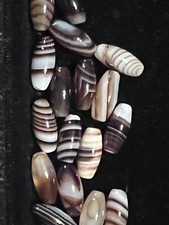 Striped Agate Beads - loose