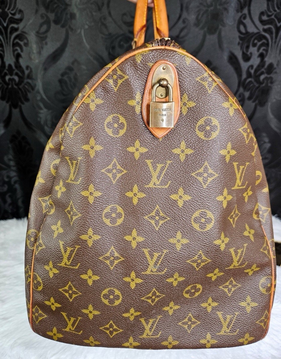 Louis Vuitton Monogram Keepall 55 with Dust Bag & Padlock I PRE