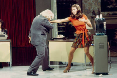 Katherine Baumann appearing in sketch in Keep On Truckin 1975 Old Photo
