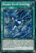 Yugioh! Mikanko Water Arabesque - MP24-EN136 - Prismatic Secret Rare - 1st Editi
