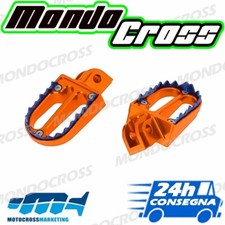 Pedane poggiapiedi MXM Arancione KTM 450 EXC 2003-2010