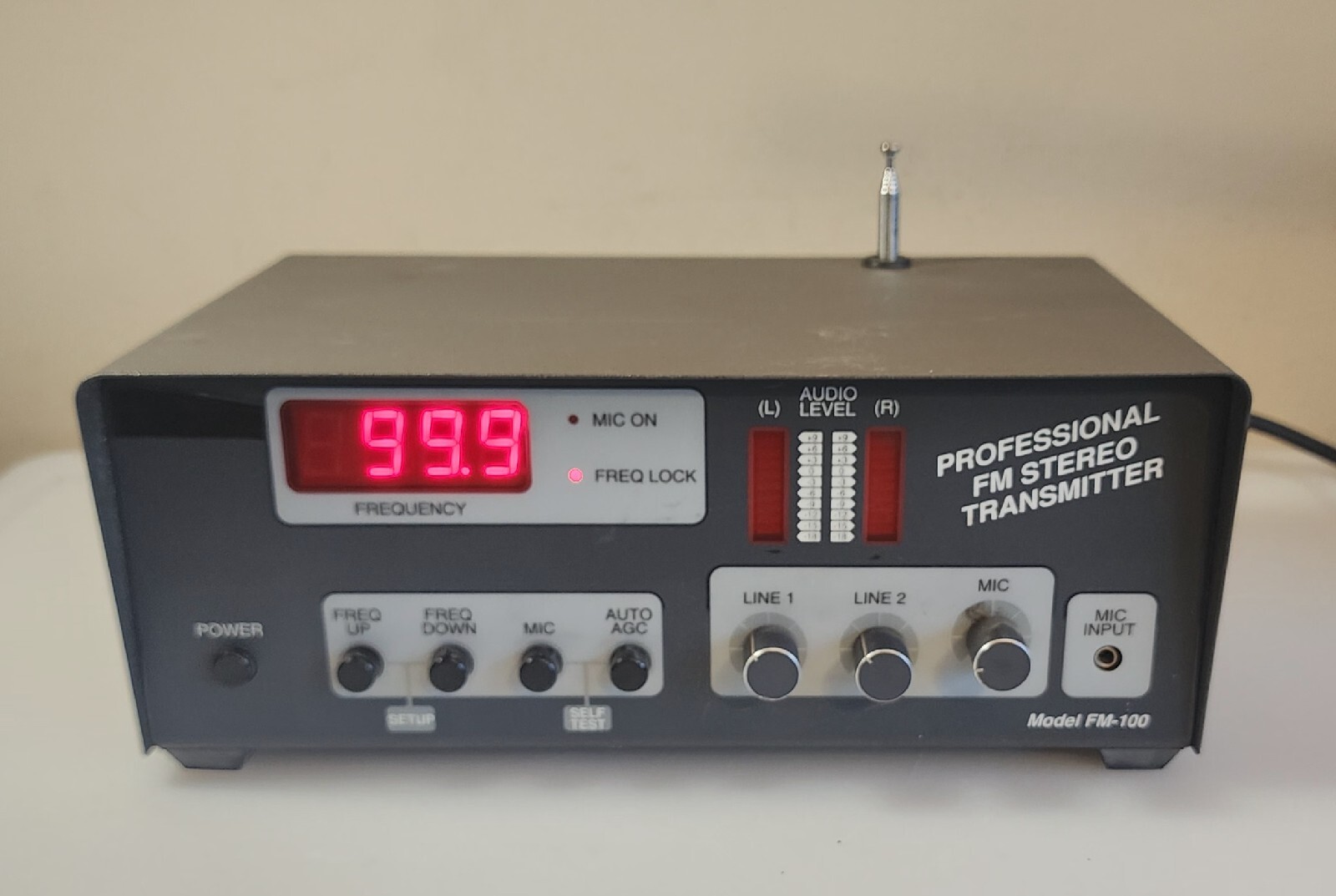 Ramsey FM100 Professional FM Stereo Transmitter Tested eBay