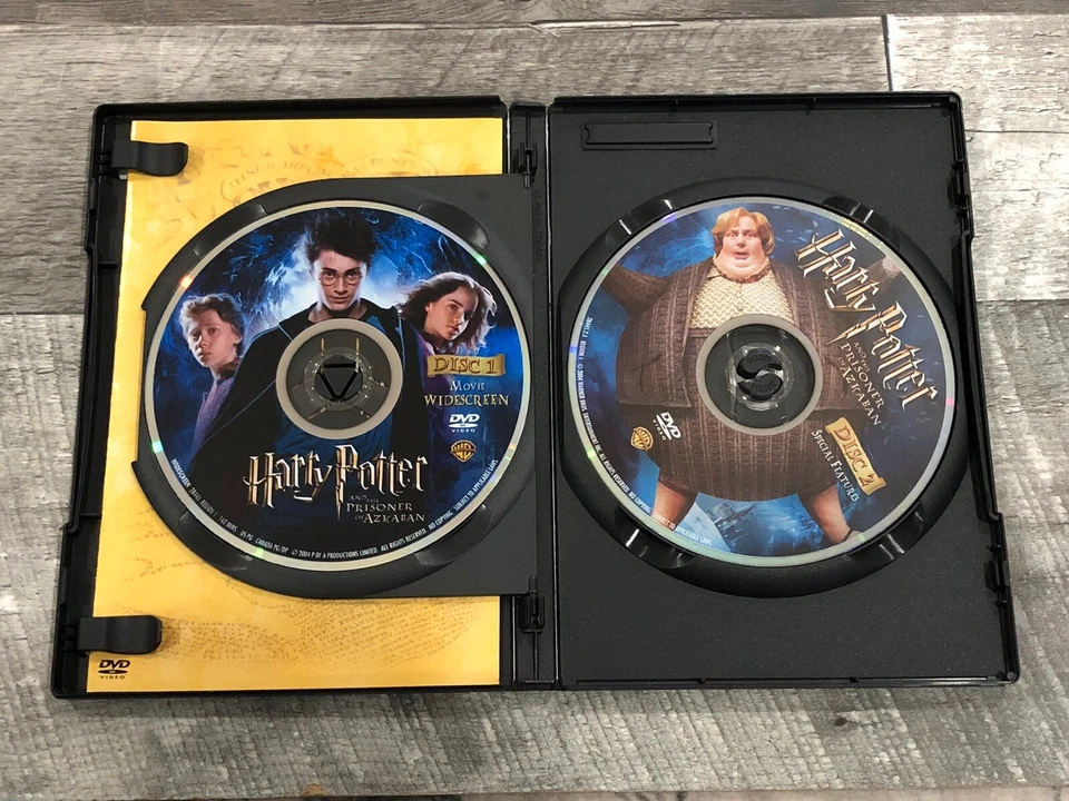 Harry Potter and the Prisoner of Azkaban (DVD, 2004, 2-Disc Set, Widescreen) - Image 3 of 3