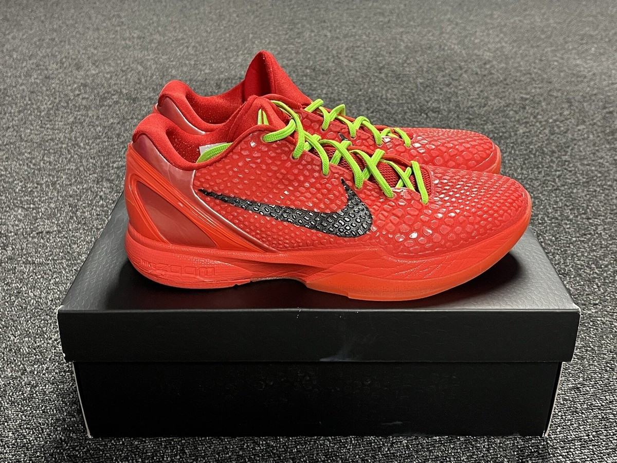 Nike Kobe 6 Protro Low Reverse Grinch - Size 10.5
