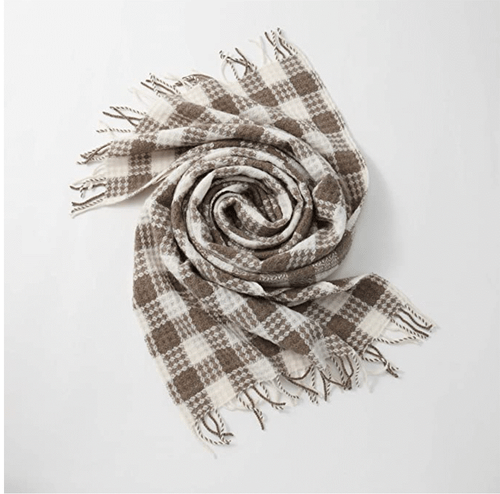 Women's 100% Wool Scarf & Wrap | Wenkom Winter Collection with Gift Box - Bild 6 von 8