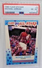 Michael Jordan 1989 Fleer Sticker Card PSA 6 Chicago Bulls NBA Basketball GOAT