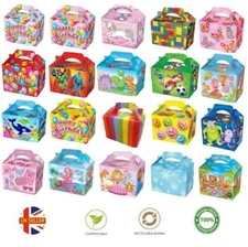 Party Food Boxes Loot Lunch Meal Cardboard Gift Childrens Kids Happy Birthday