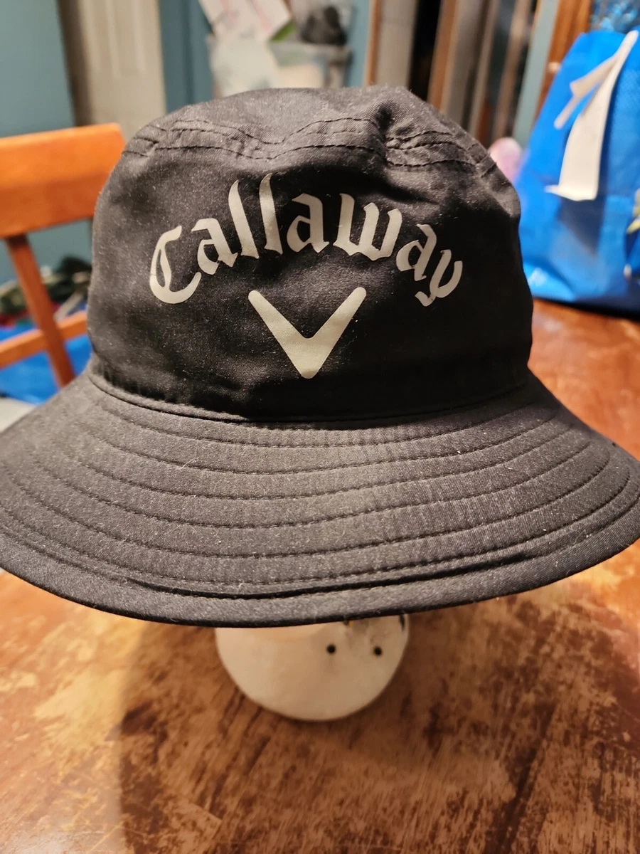 Golf Fit Size: Reflective Gray Hat Cap S/M Bucket 🔥Callaway | Black/ CG eBay